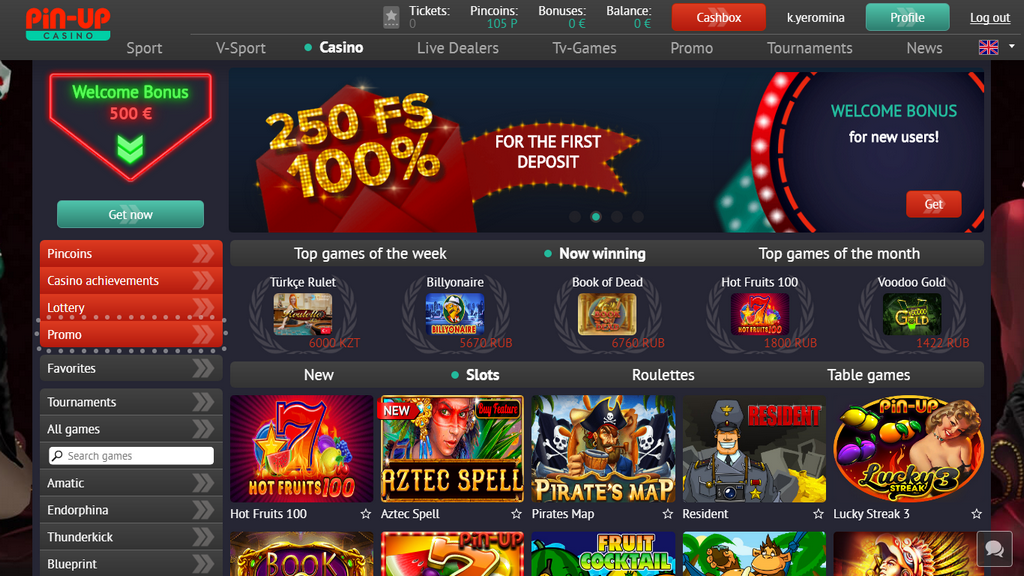El establecimiento de apuestas Pin Up Live ofrece giros de cortesía Excelente atención al cliente.